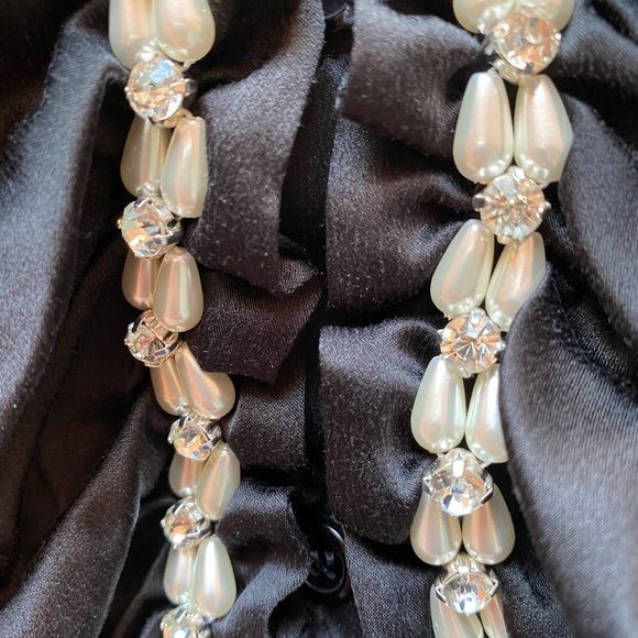 Simone Rocha - Jeweled Silk Blouse - Picture 4 of 8